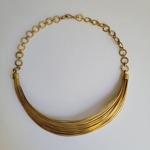 Gold Bundle Necklace - Vintage Fashion For Women - Picture 6 of 10